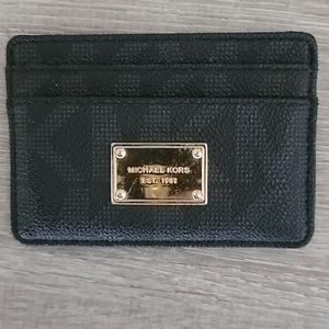 Michael Kors Black Cardholder